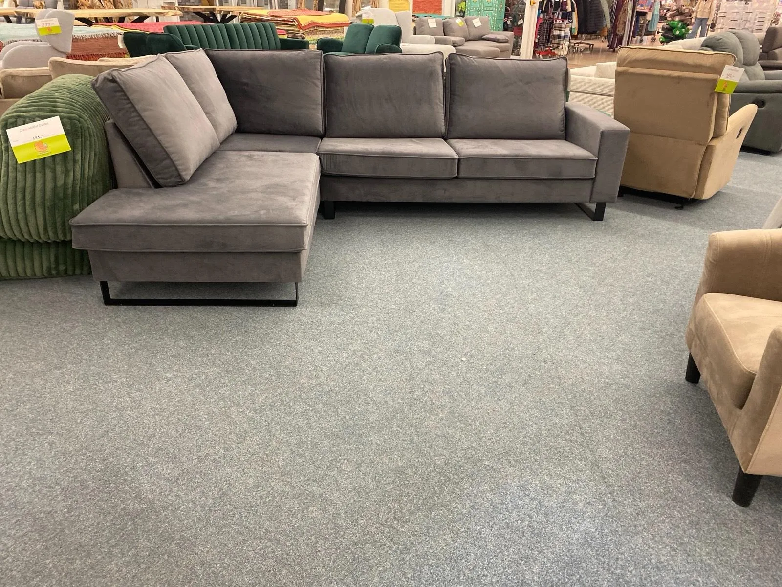 Ecksofa SAMT inkl. Kissen - Edles Design - Bild 2