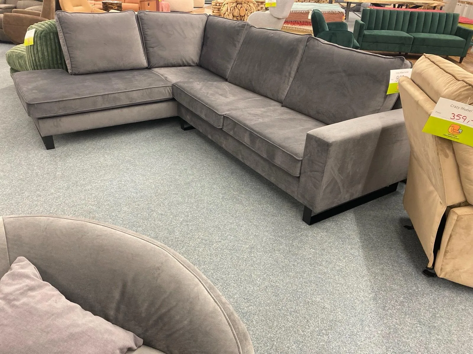 Ecksofa SAMT inkl. Kissen - Edles Design - Bild 3
