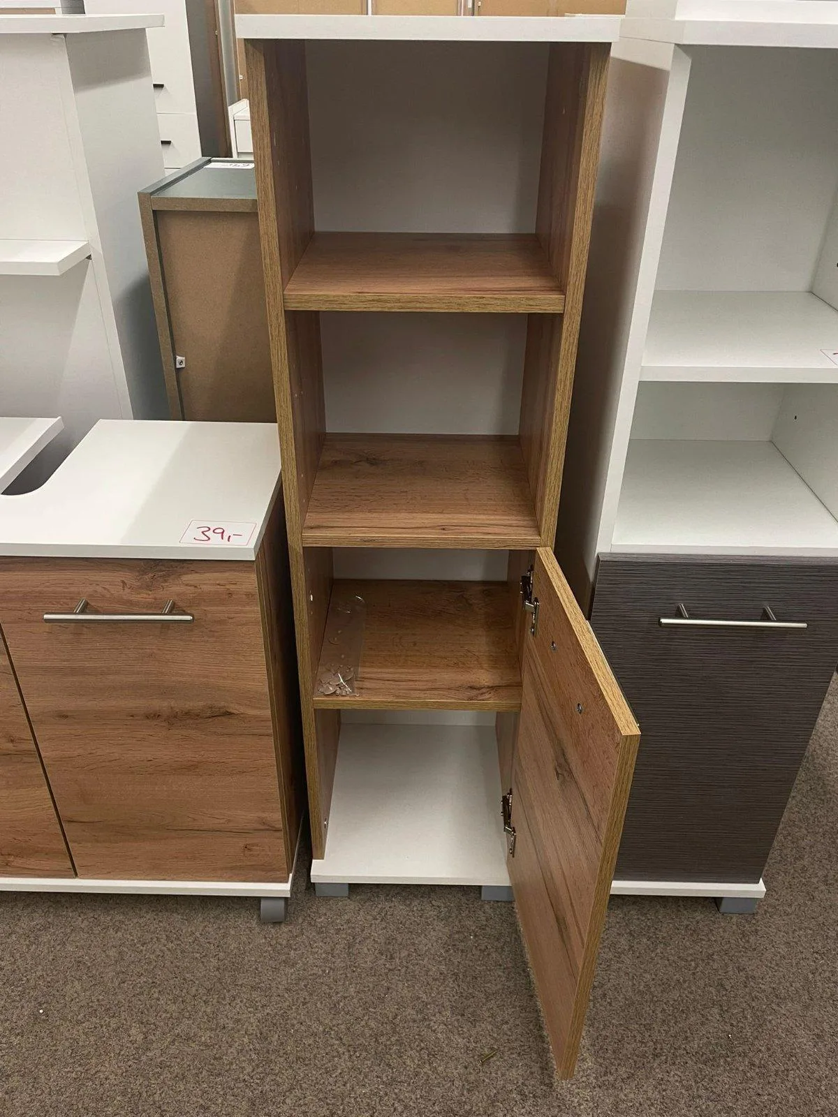 Eleganter Badezimmerschrank in Weiß - Bild 2