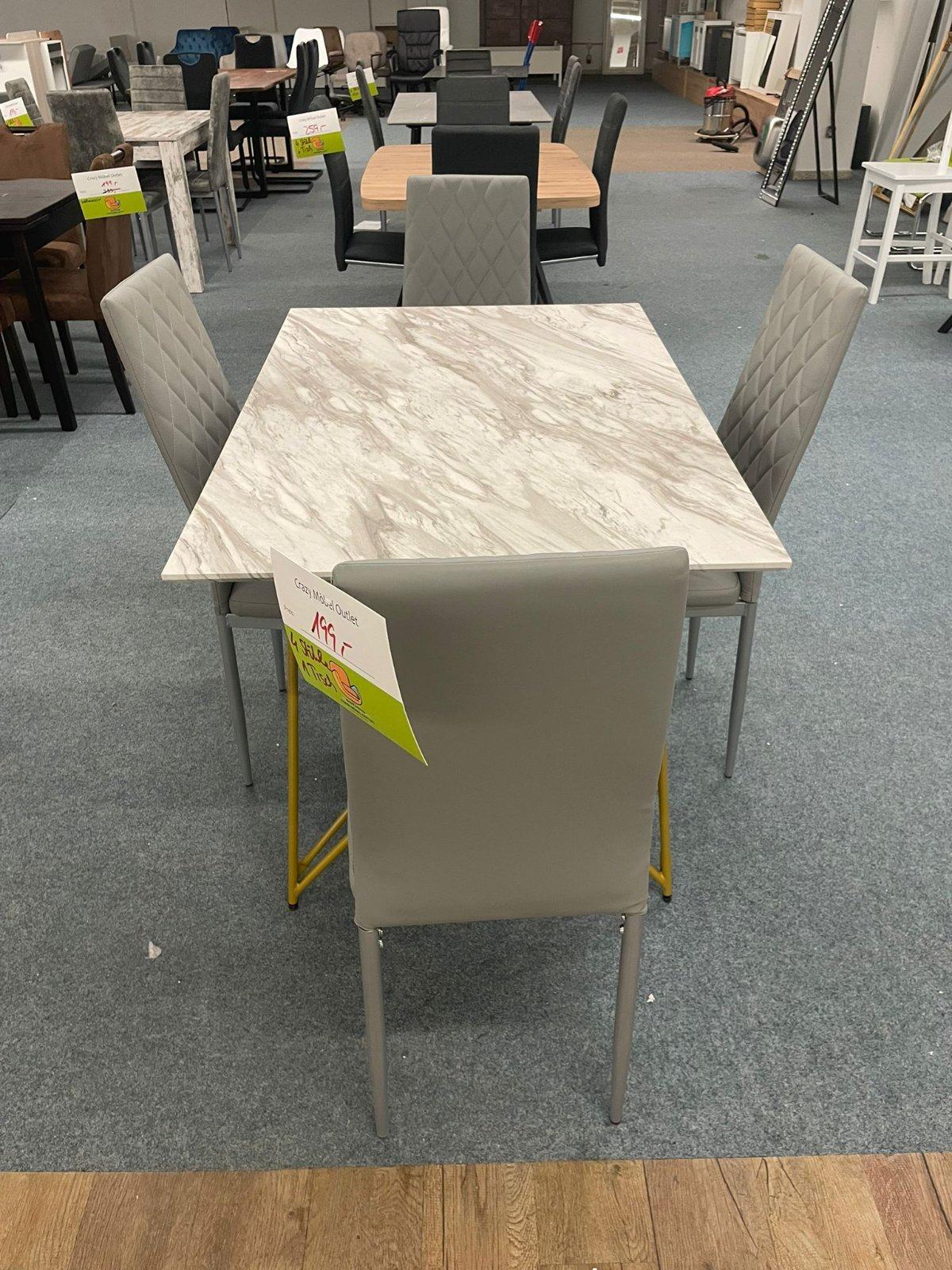 Eleganter Esstisch mit 4 Stühlen - Bild 2