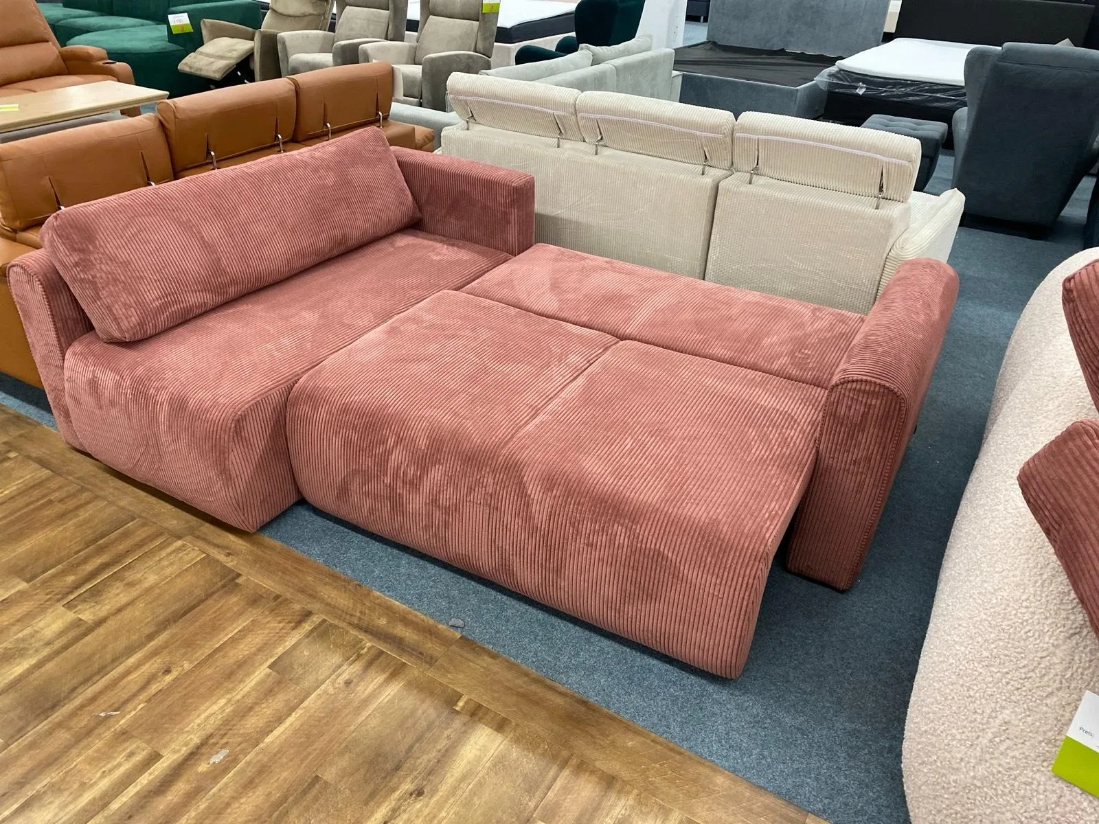 Designer Ecksofa CORD mit Bettfunktion - Bild 3