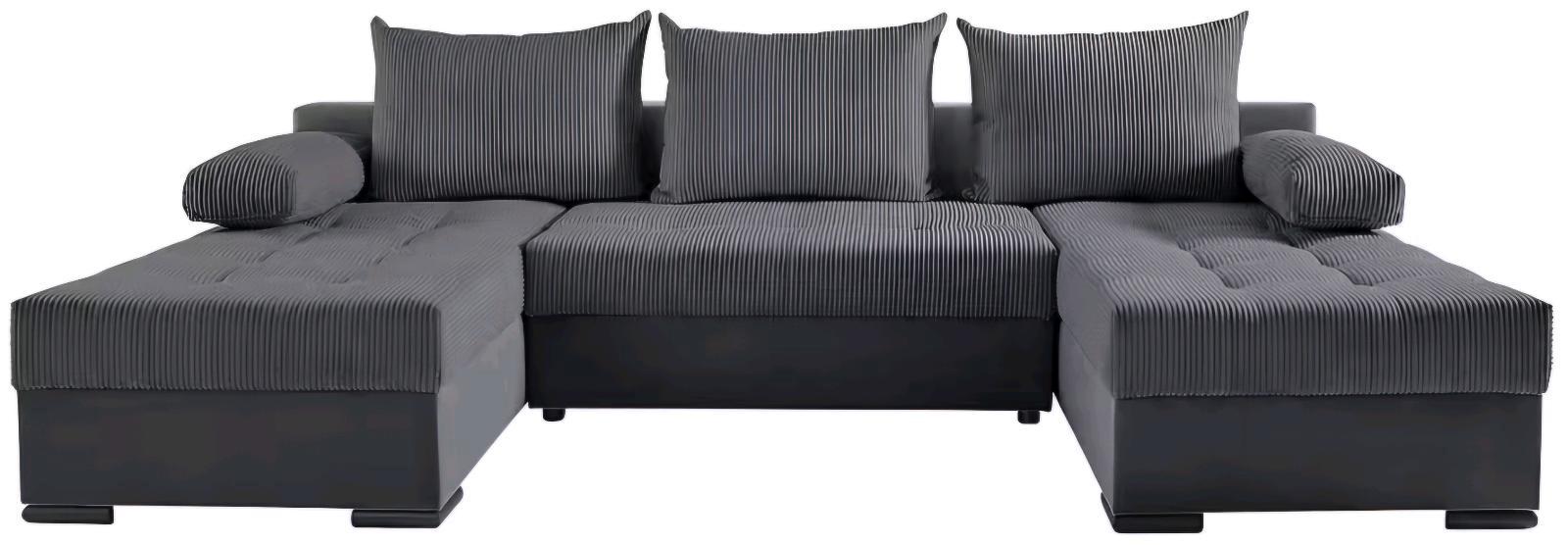 Schlafsofa U-Form mit Schlaffunktion