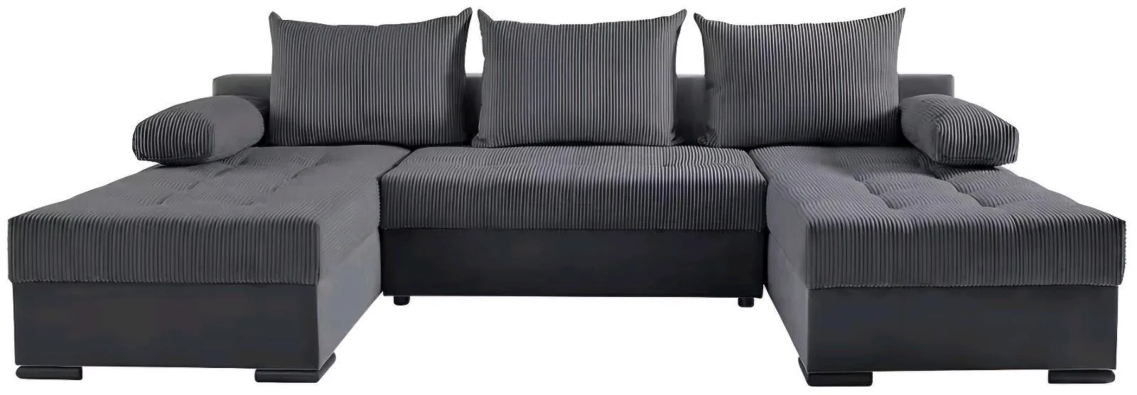 Schlafsofa U-Form mit Schlaffunktion