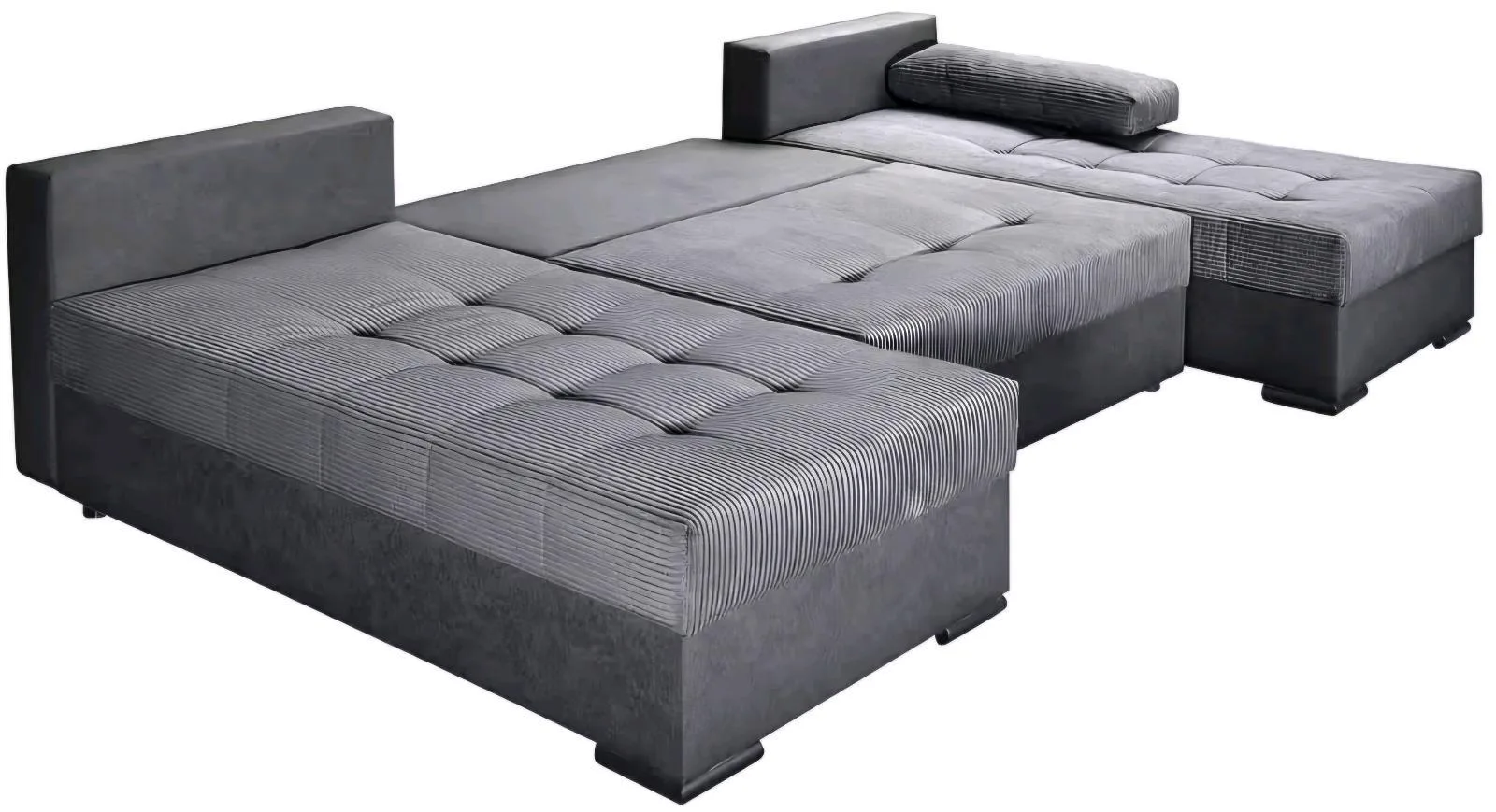 Schlafsofa U-Form mit Schlaffunktion - Bild 3