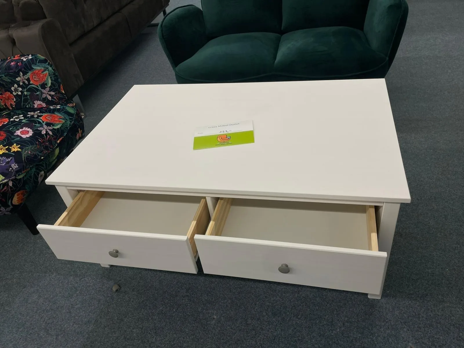 Eleganter Couchtisch mit 2 Schubladen - Bild 2