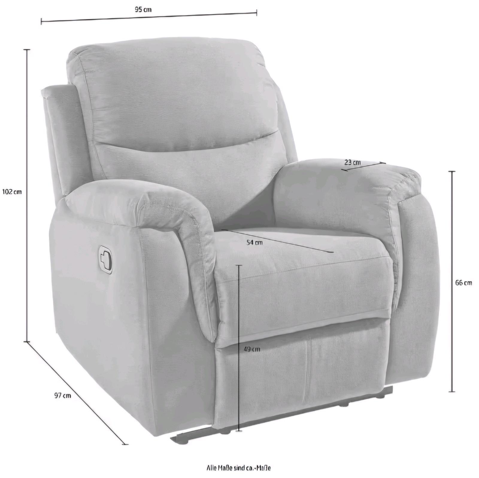 Komfortabler Relaxsessel mit Federkern - Bild 3