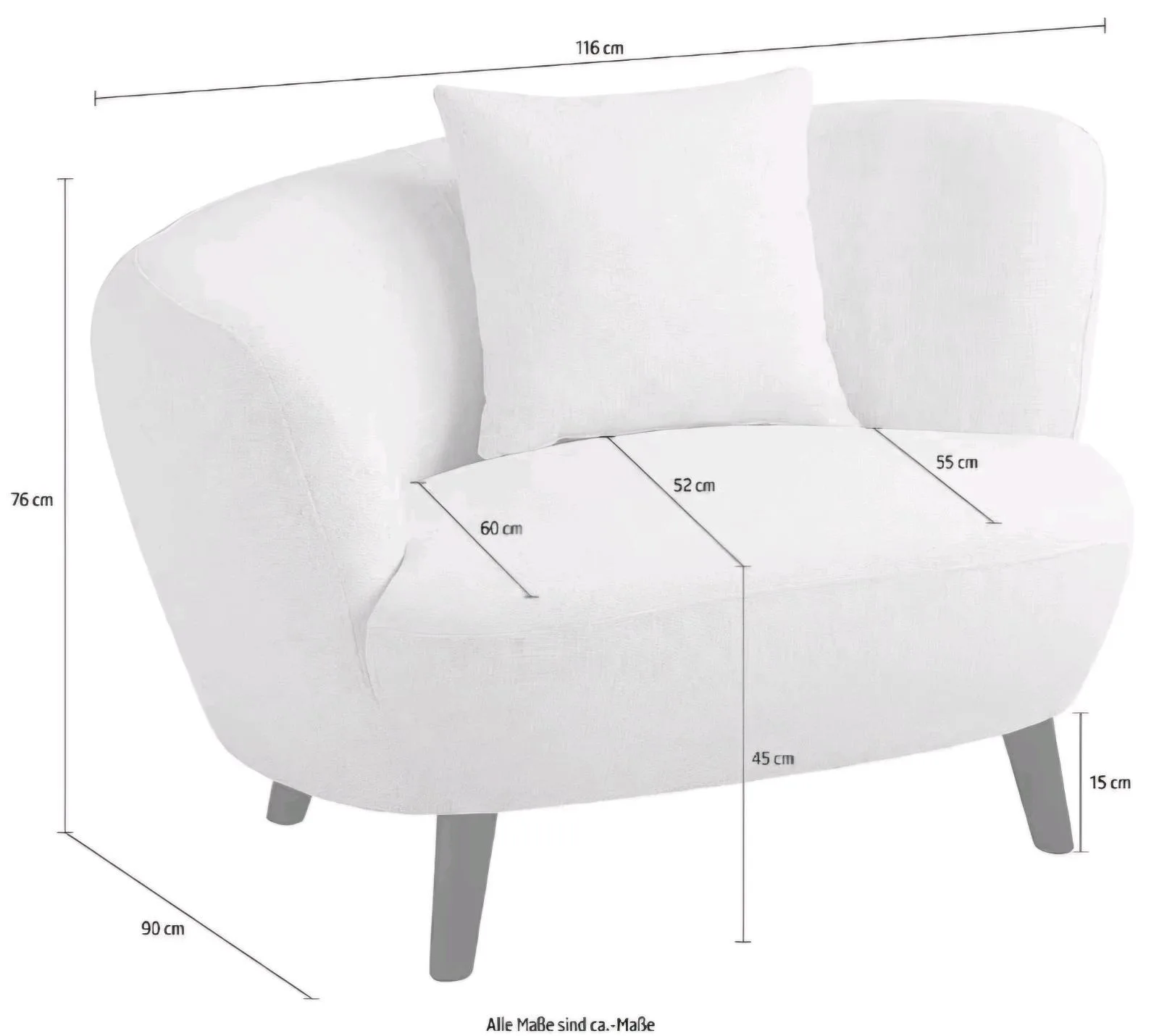 XXL Loungesessel für höchsten Komfort - Bild 3