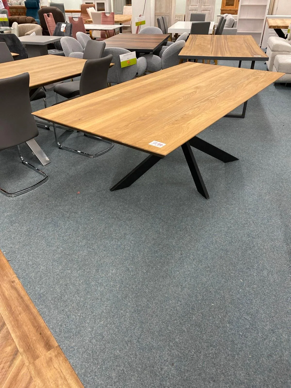 Massivholz Esstisch 200x100 cm - SPIDER