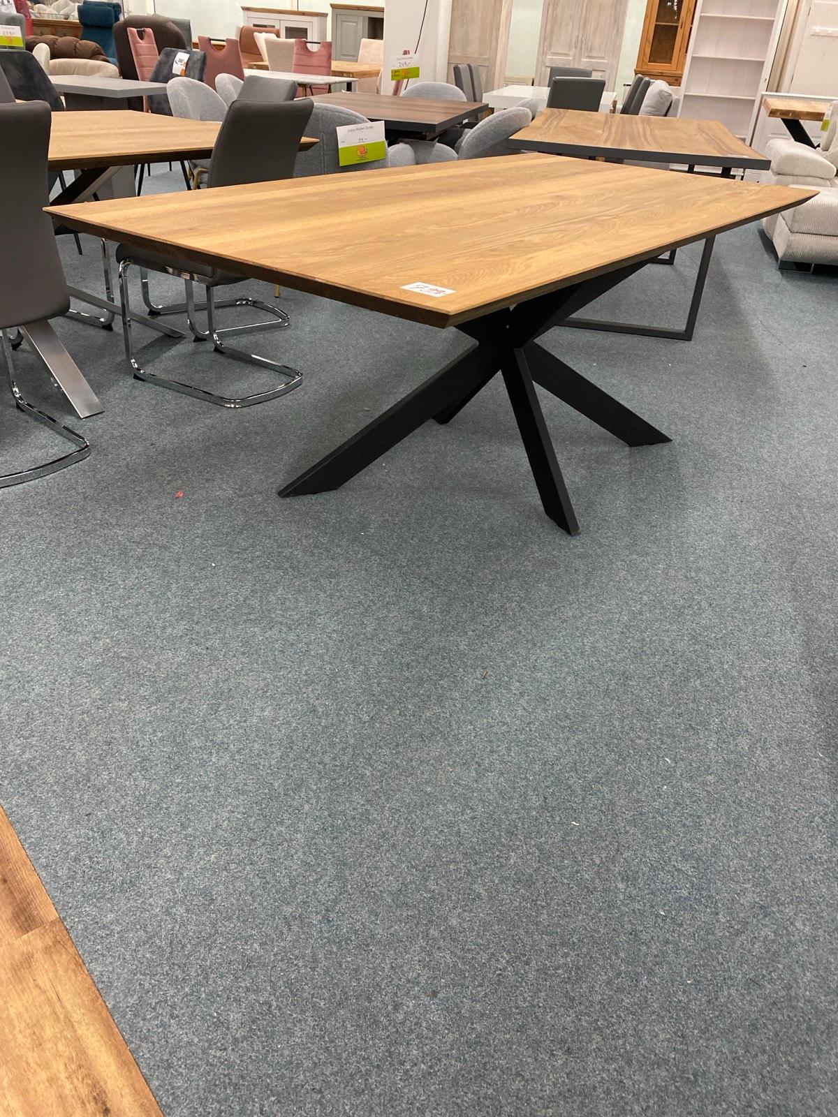 Massivholz Esstisch 200x100 cm - SPIDER - Bild 2