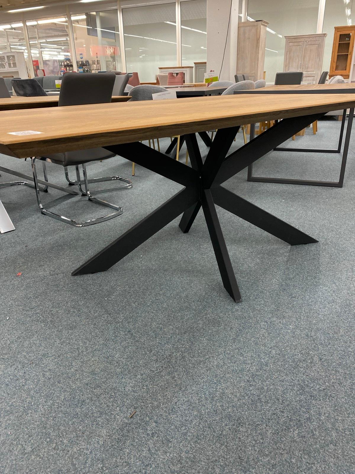 Massivholz Esstisch 200x100 cm - SPIDER - Bild 3