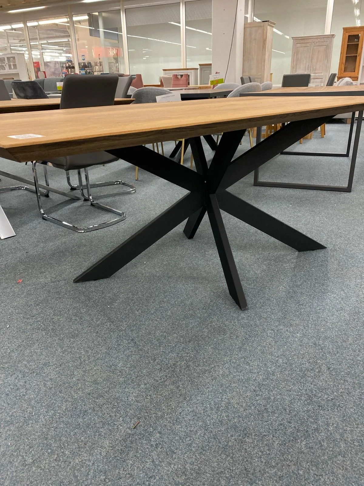 Massivholz Esstisch 200x100 cm - SPIDER - Bild 3