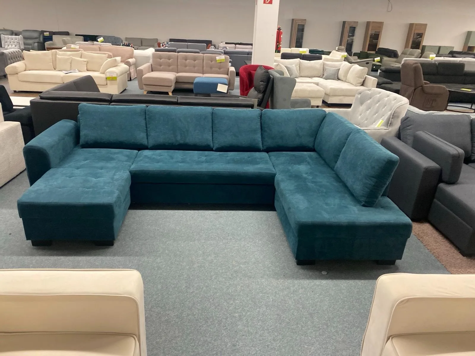 XL Wohnlandschaft mit Bettfunktion & Bettkasten - Bild 2