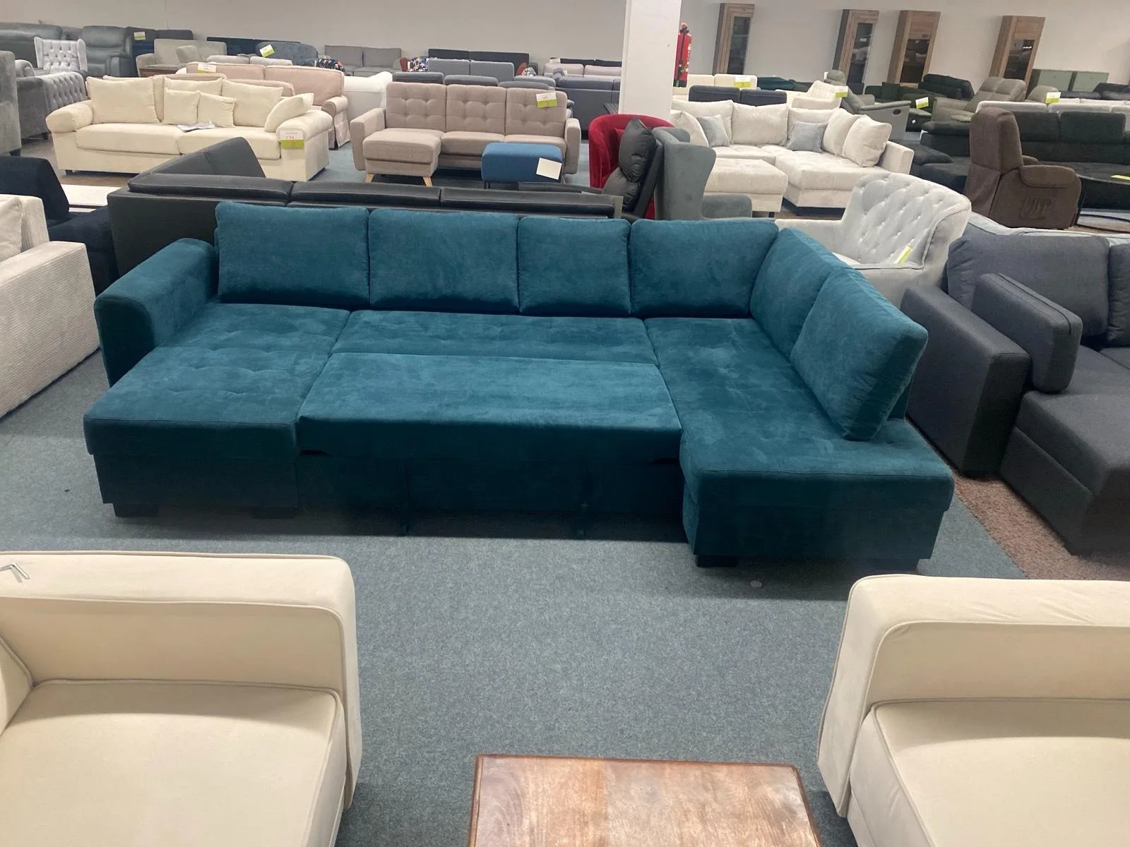 XL Wohnlandschaft mit Bettfunktion & Bettkasten - Bild 4