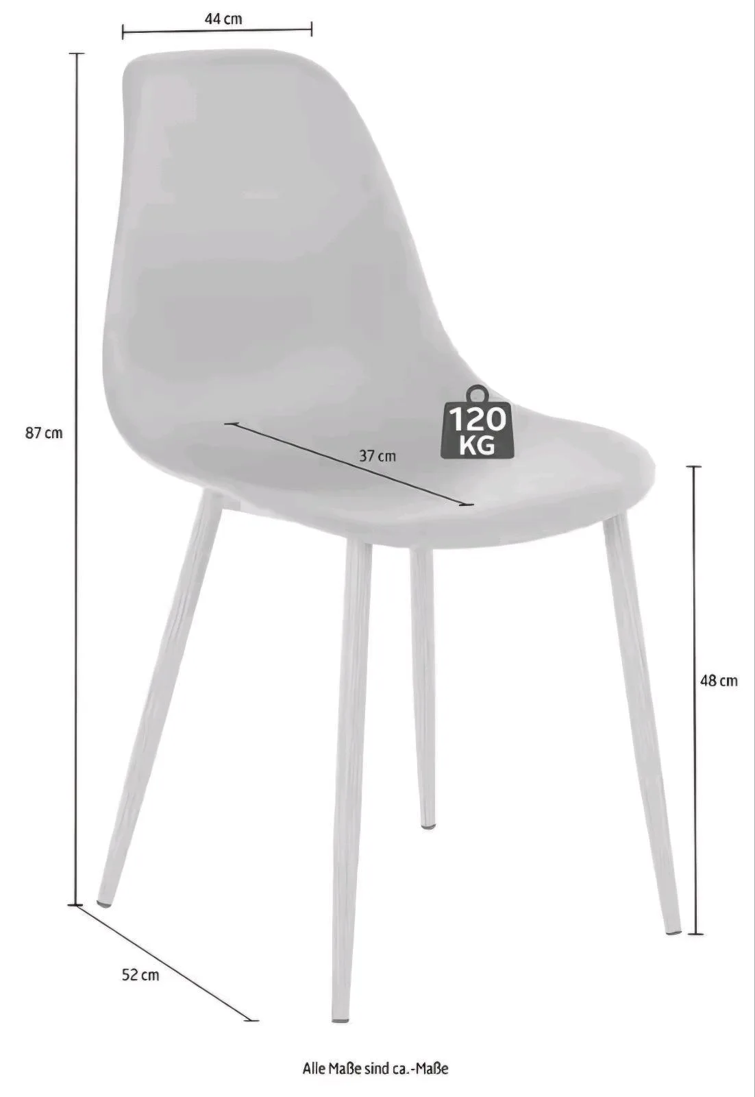 Moderne Essgruppe mit Glasplatte - Bild 3