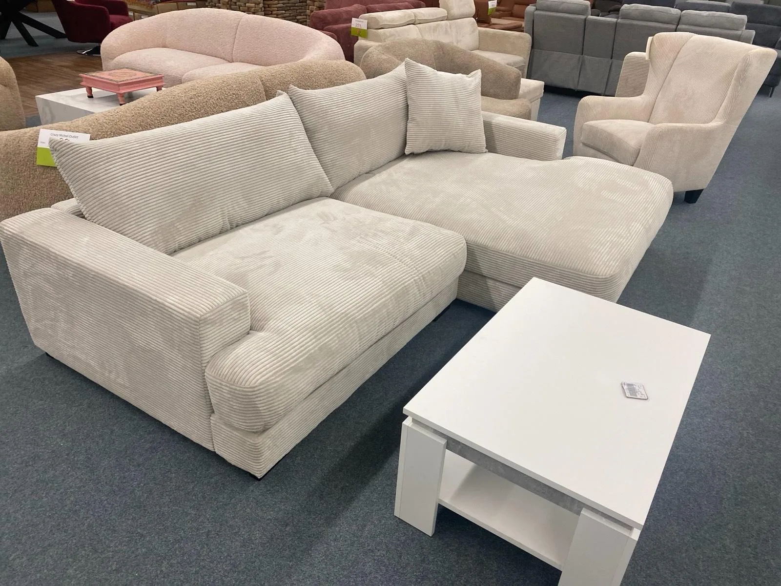 Ecksofa CORD - Modern mit Kissen - Bild 2