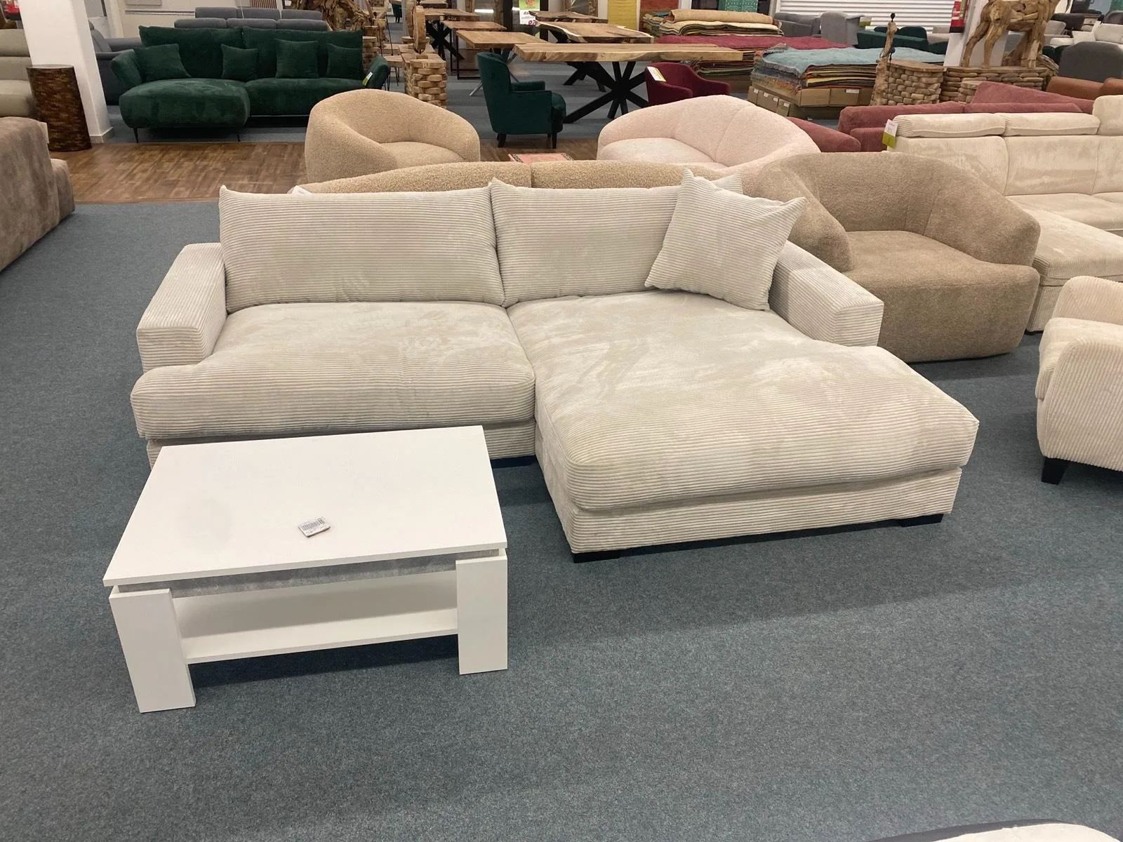 Ecksofa CORD - Modern mit Kissen - Bild 3