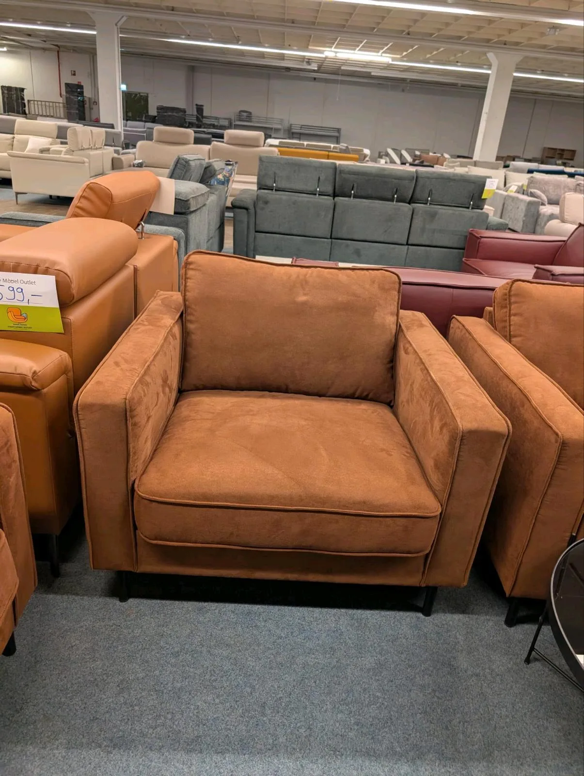 Sessel BIG Cognac - Jetzt nur 199€! - Bild 3