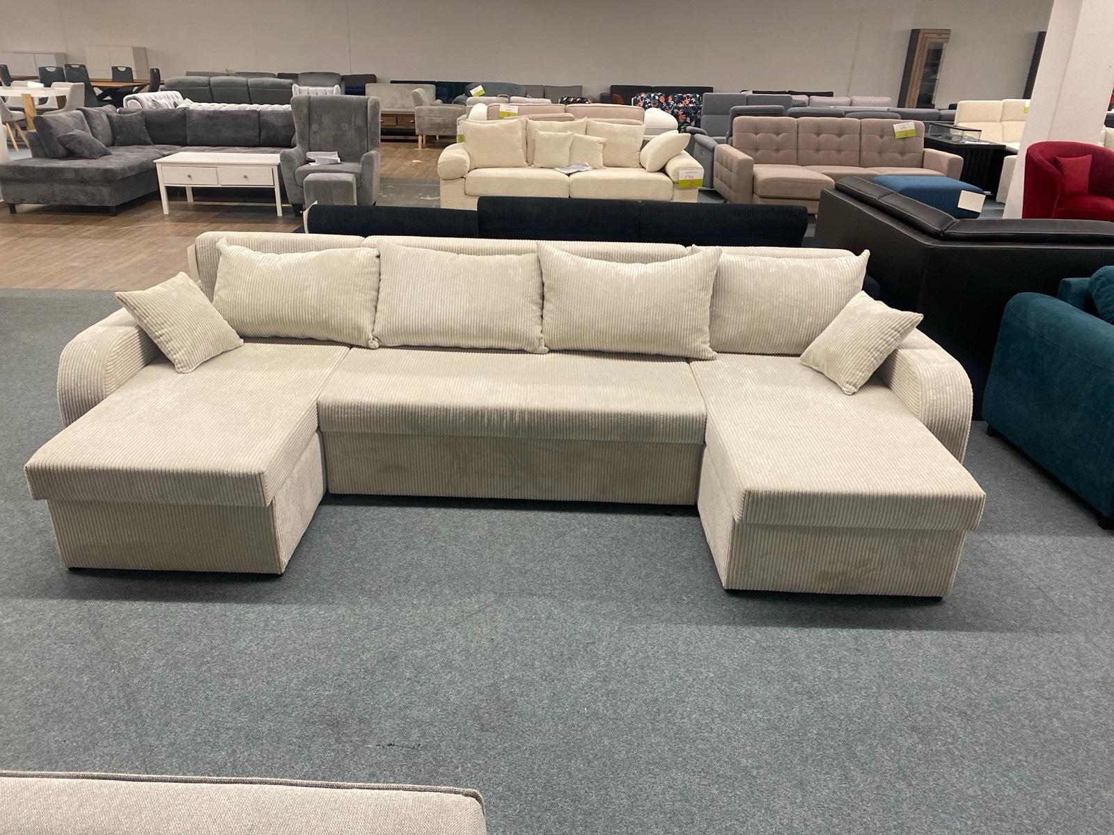 XL Wohnlandschaft mit Bettfunktion & Bettkasten - Bild 2