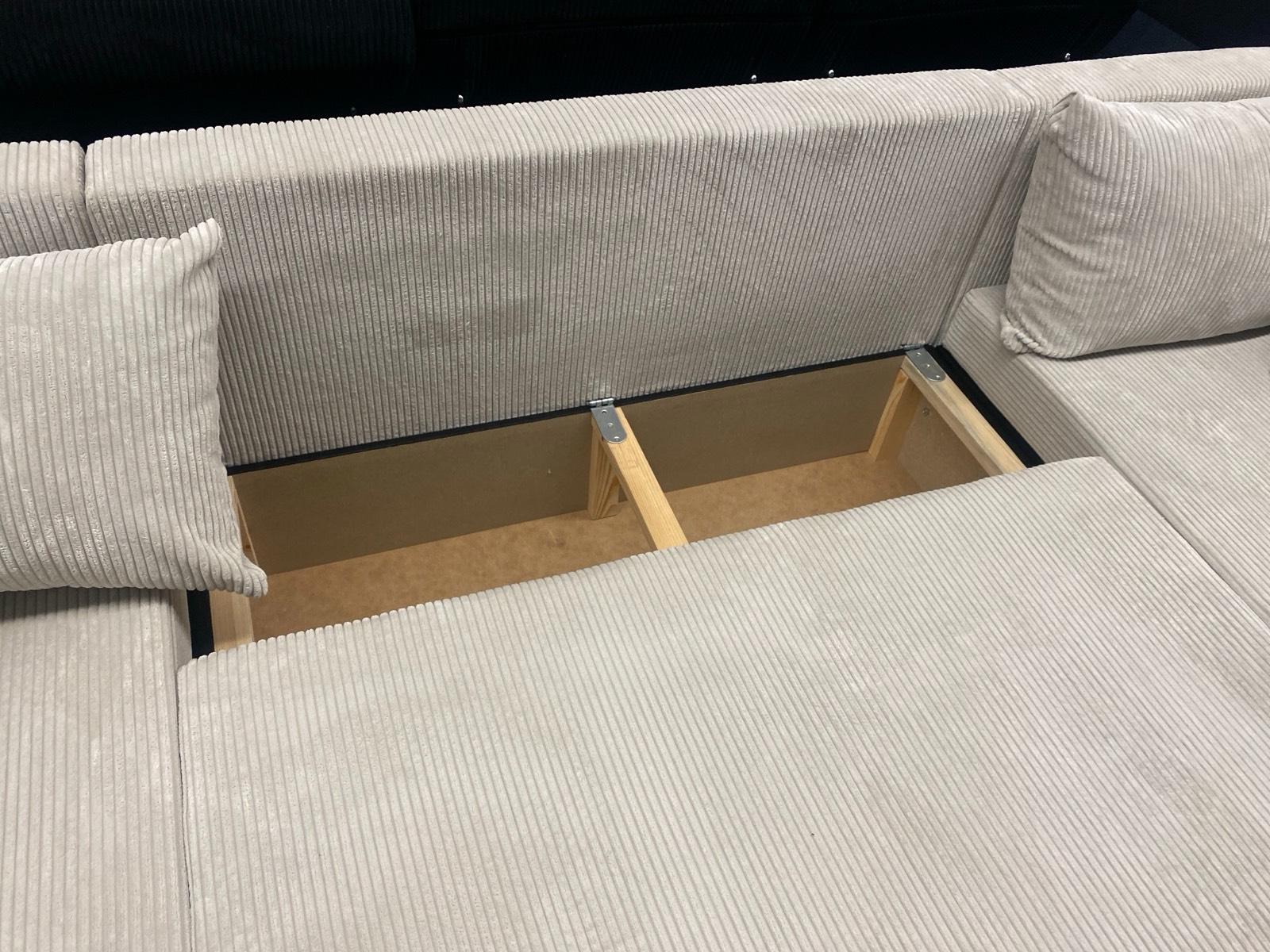 XL Wohnlandschaft mit Bettfunktion & Bettkasten - Bild 4