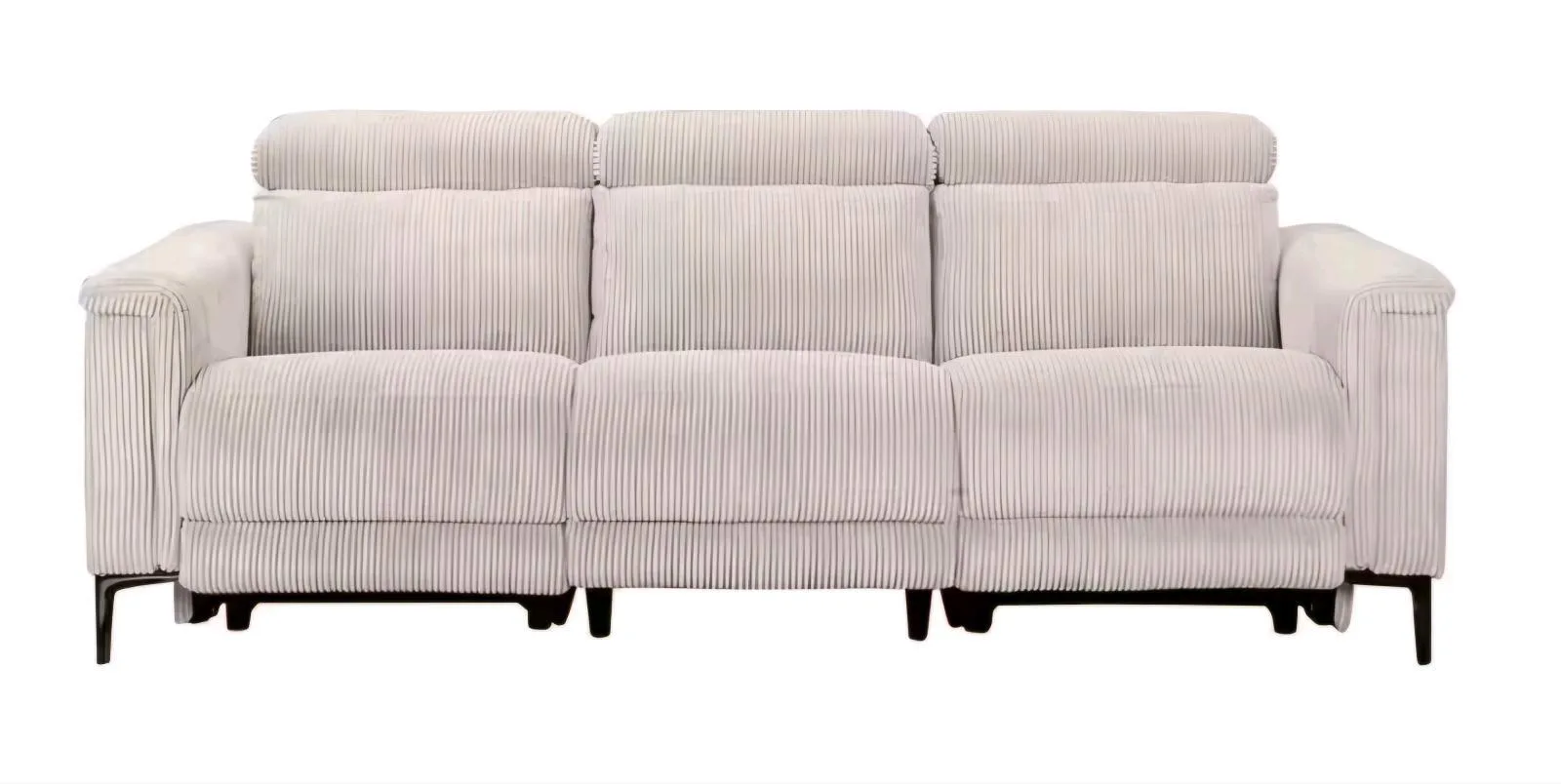 3-Sitzer Sofa mit Relaxfunktion (Creme) - Bild 2