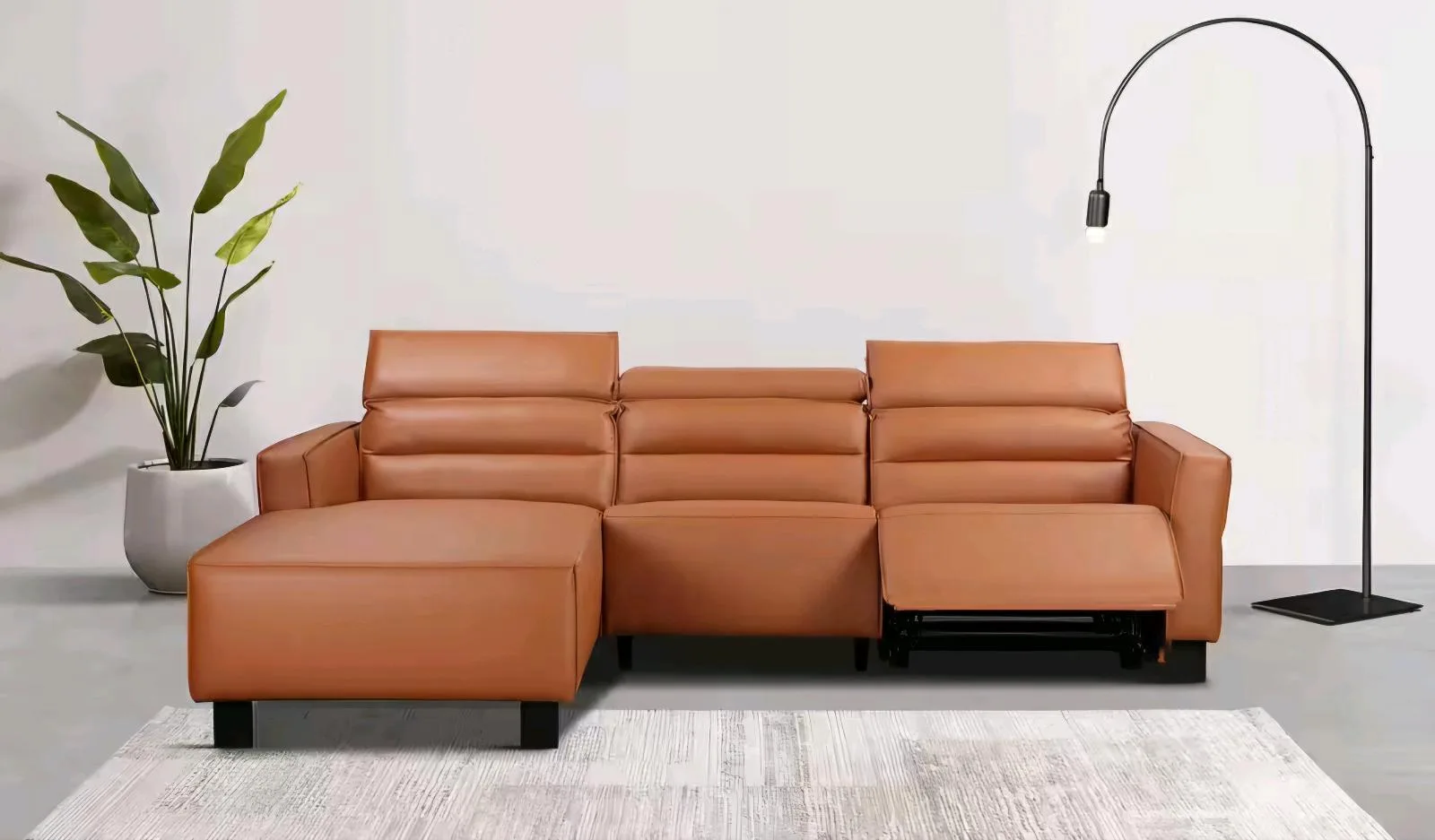 Ecksofa L-Form mit Relaxfunktion - Bild 2