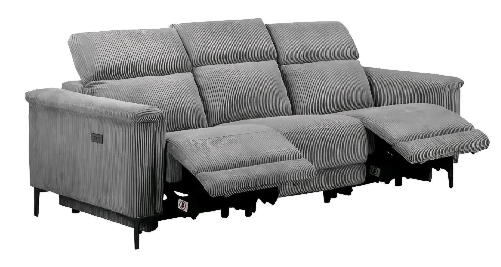 3-Sitzer Sofa mit Relaxfunktion & USB-Anschluss - Bild 2