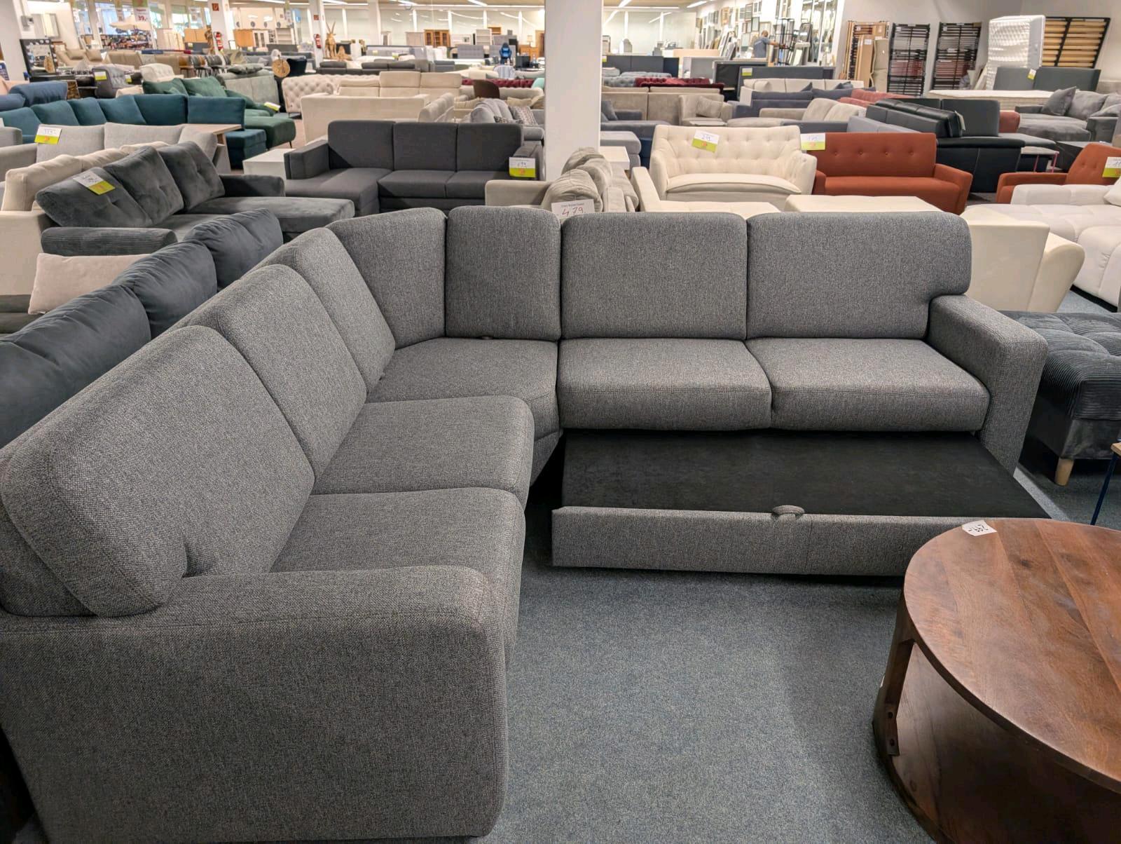 Ecksofa L-Form mit Relaxfunktion & Bettfunktion - Bild 3