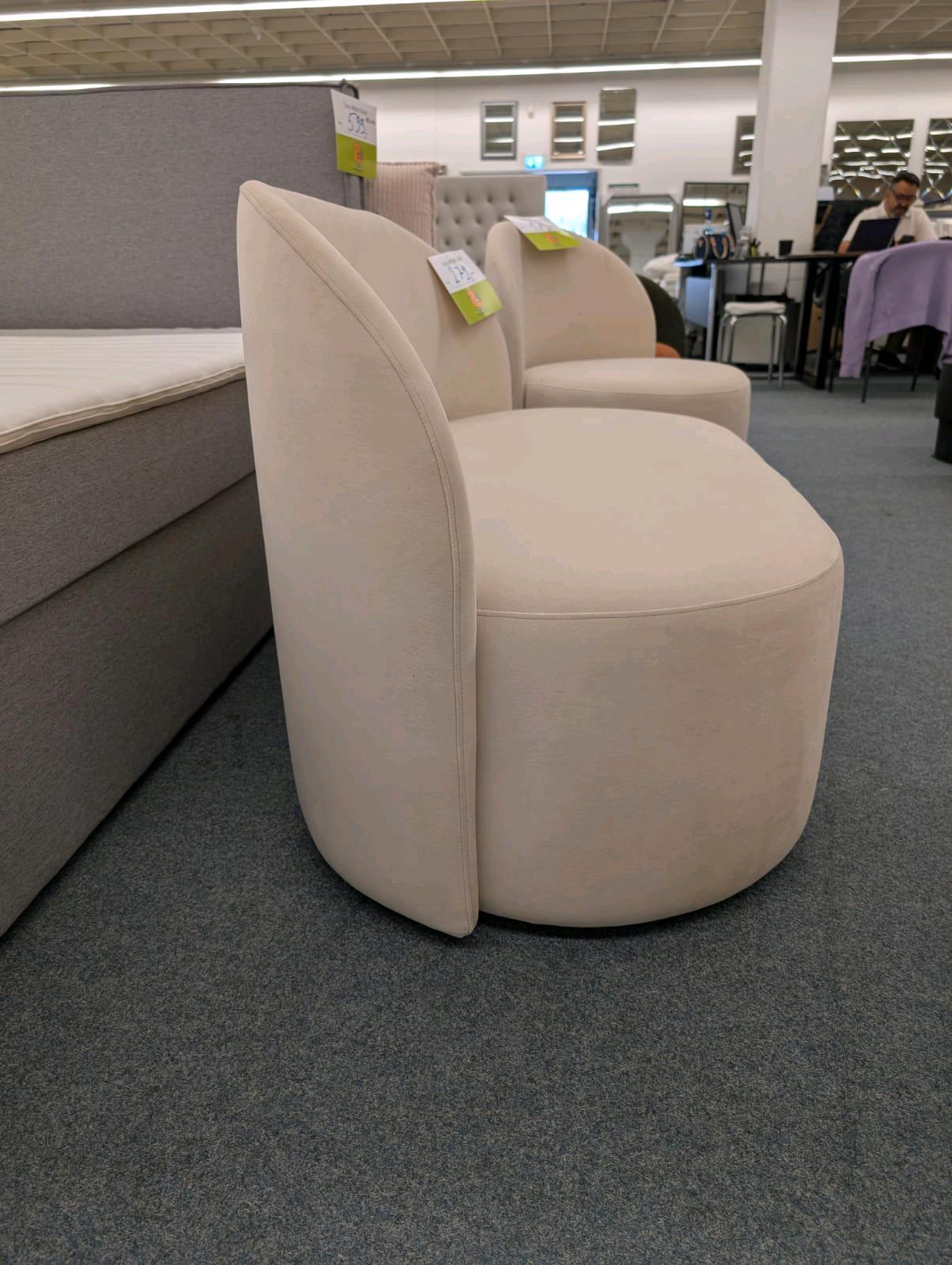 Samt-Sitzbank Creme Beige - 279€ - Bild 3