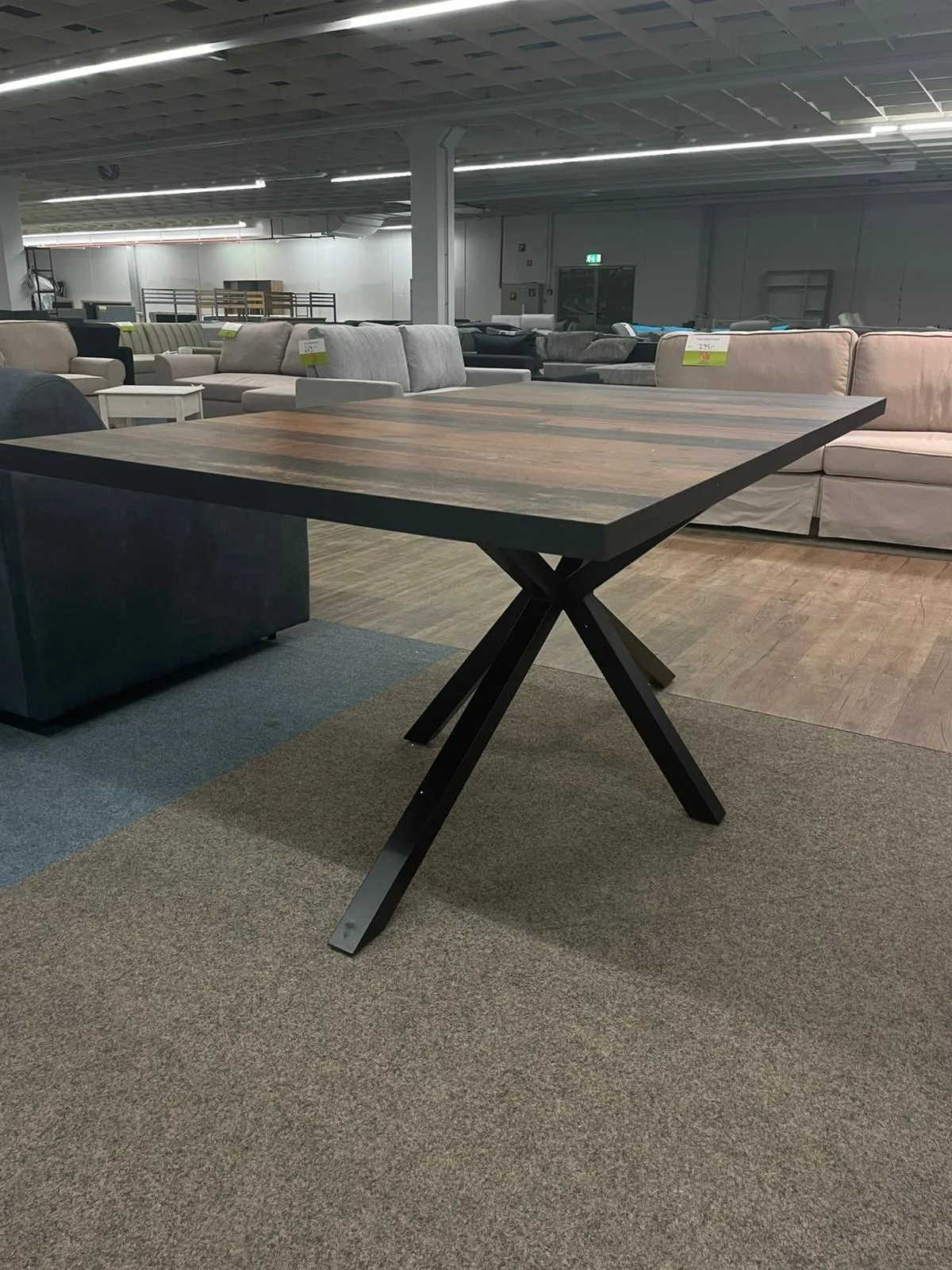 Ausziehbarer Esstisch Oldwood/Schwarz - 249€! - Bild 3