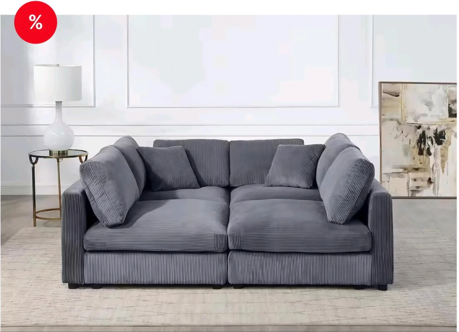 XXL Modulsofa mit individuellen Stellmöglichkeiten - Bild 2