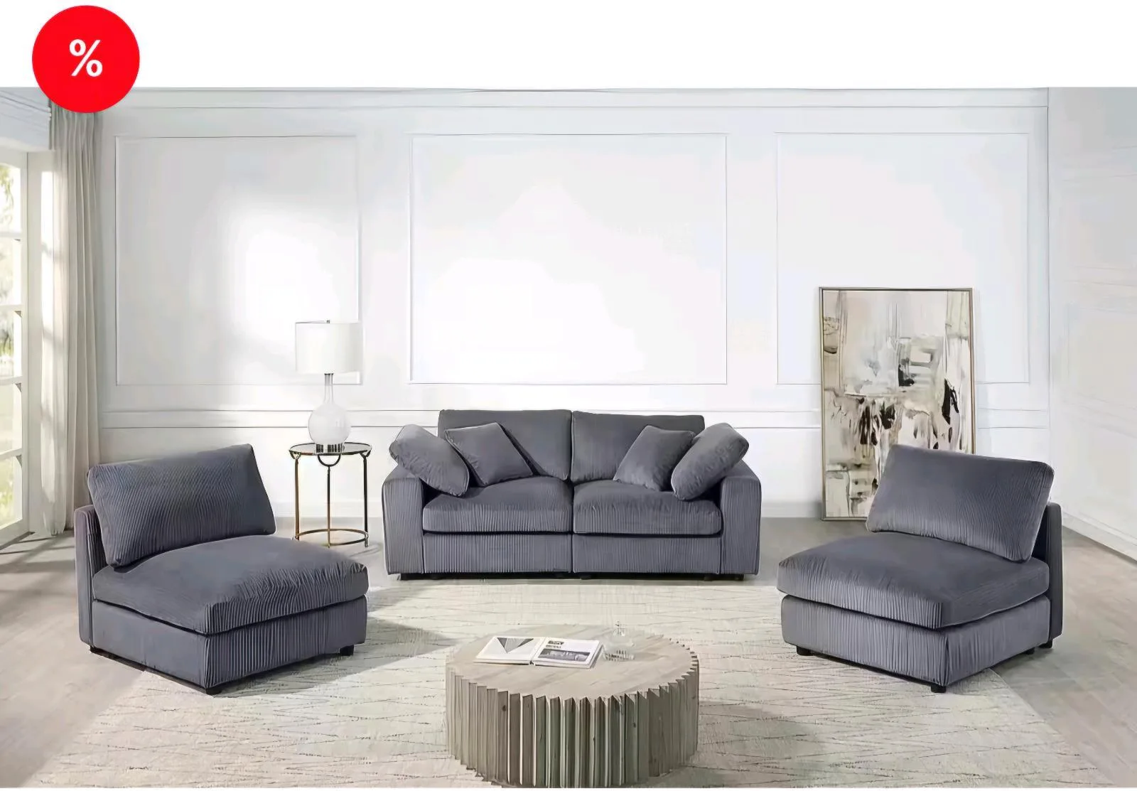 XXL Modulsofa mit individuellen Stellmöglichkeiten - Bild 3