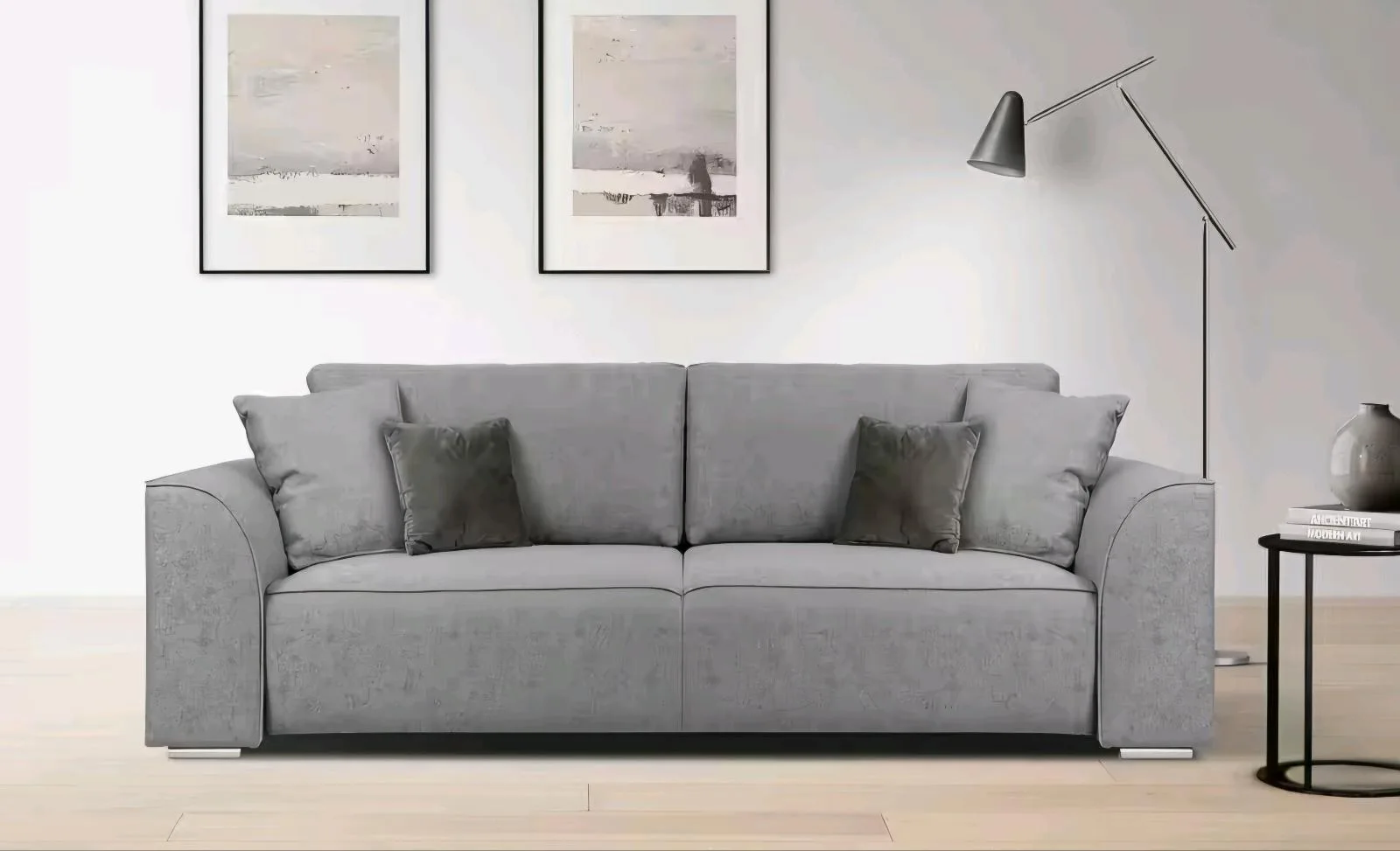 Schlafsofa mit Bettkasten - 3er-Sofa für 599€