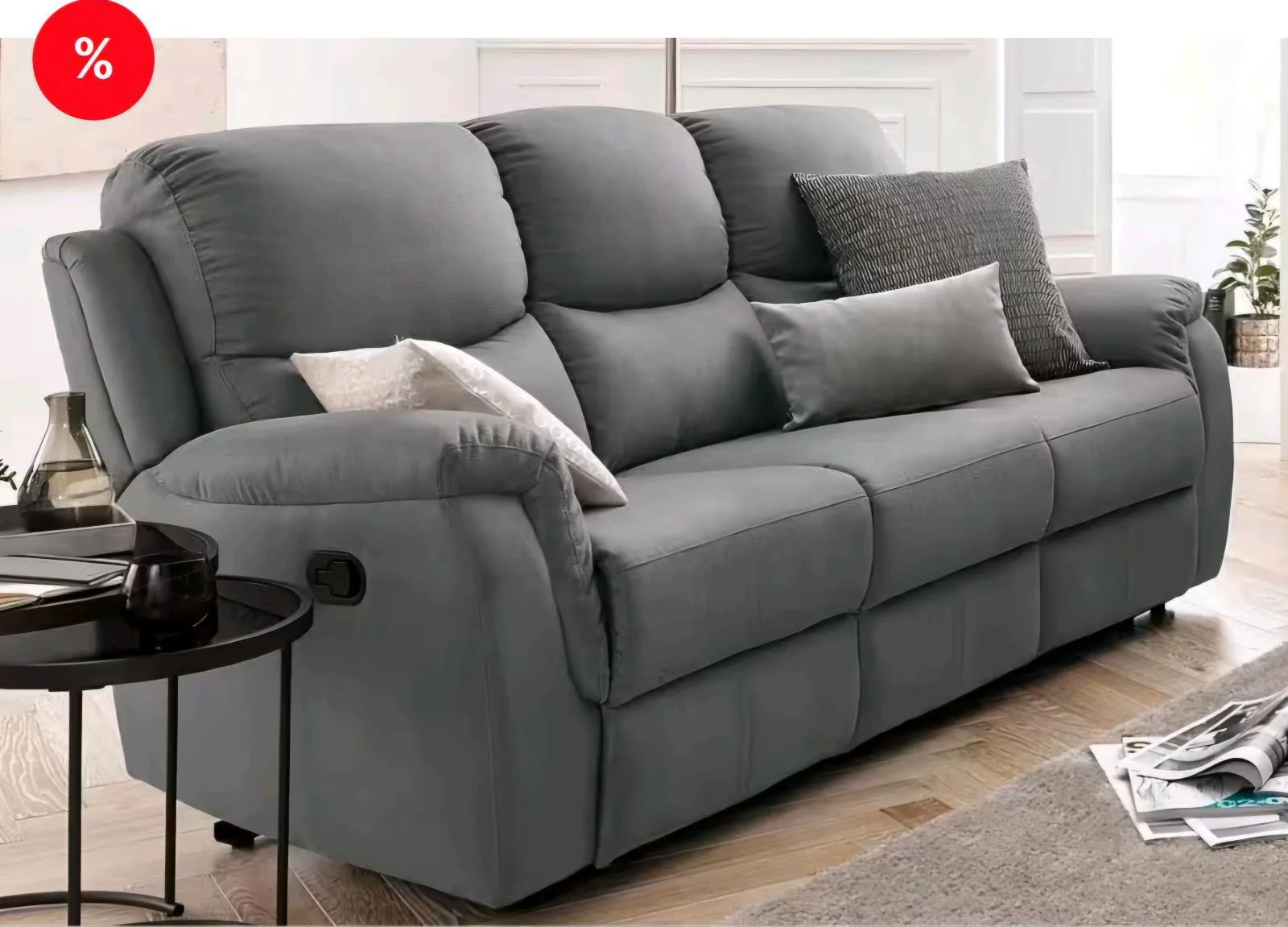 3-Sitzer Sofa mit Relaxfunktion