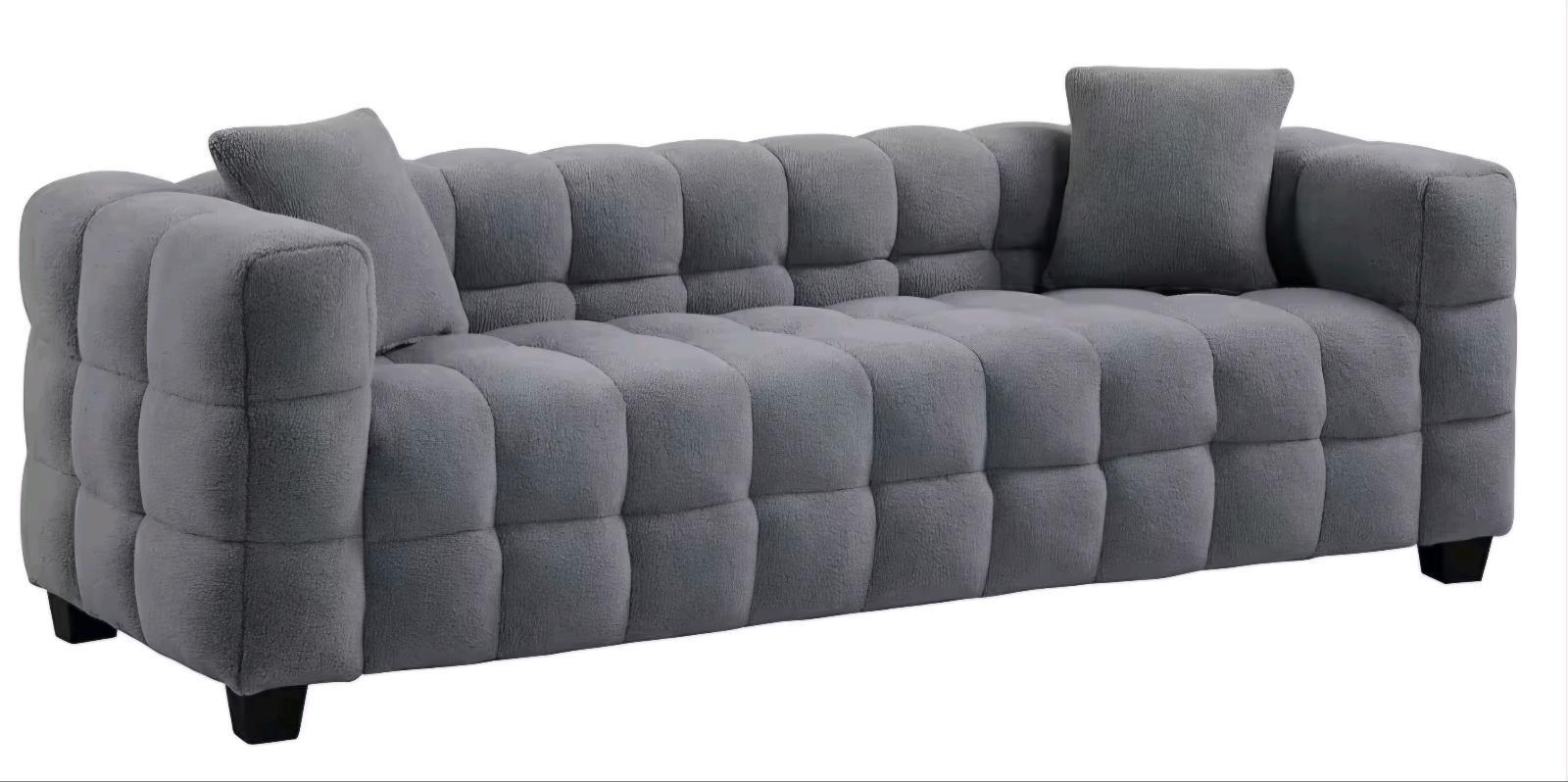 Gemütliches 3-Sitzer Sofa mit Zierkissen - Bild 2
