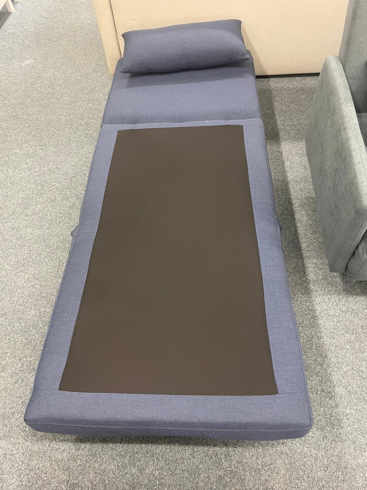 Eleganter Sessel mit Liegefunktion - Blau - Bild 3