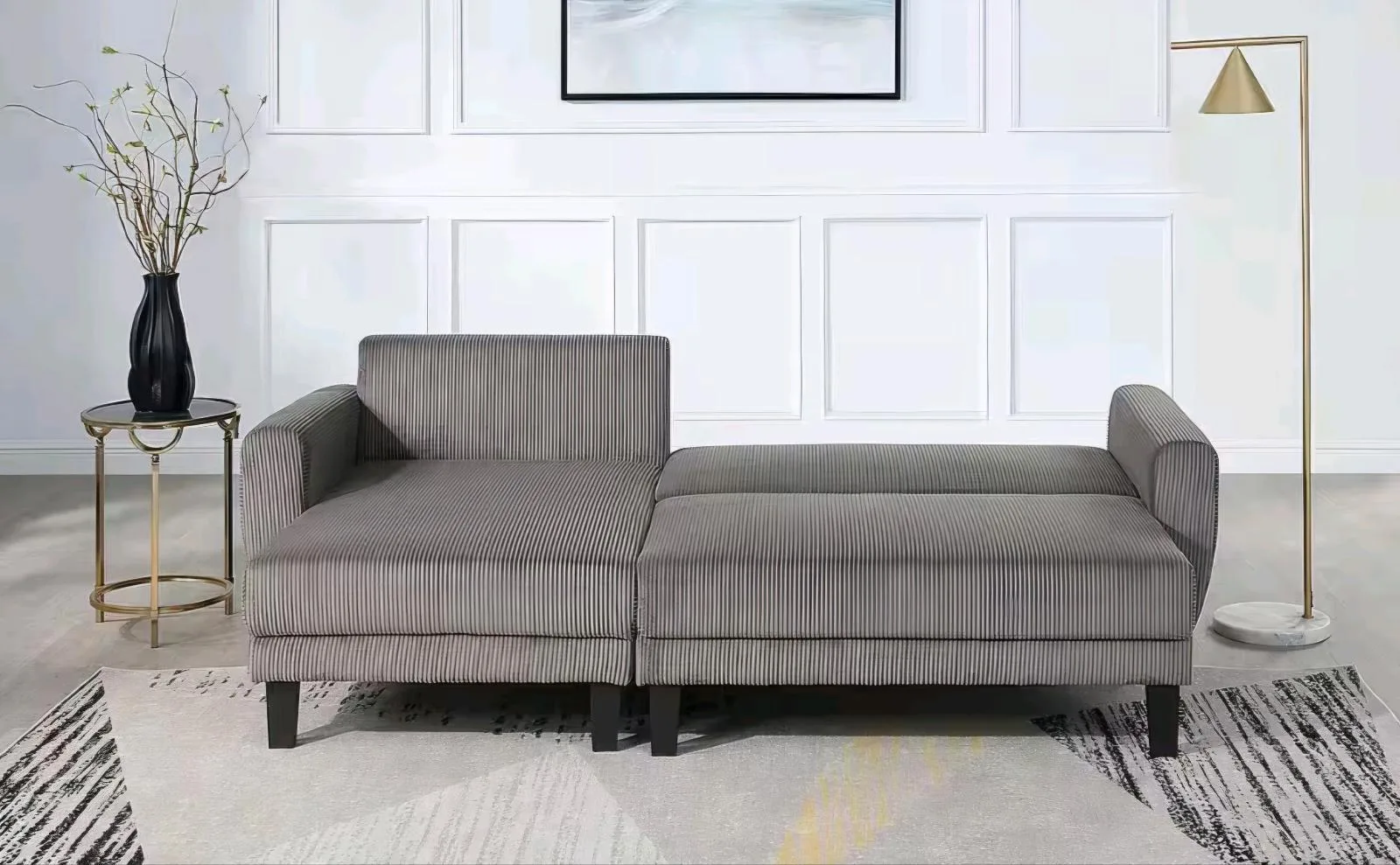 Ecksofa L-Form mit Bettfunktion - Bild 2