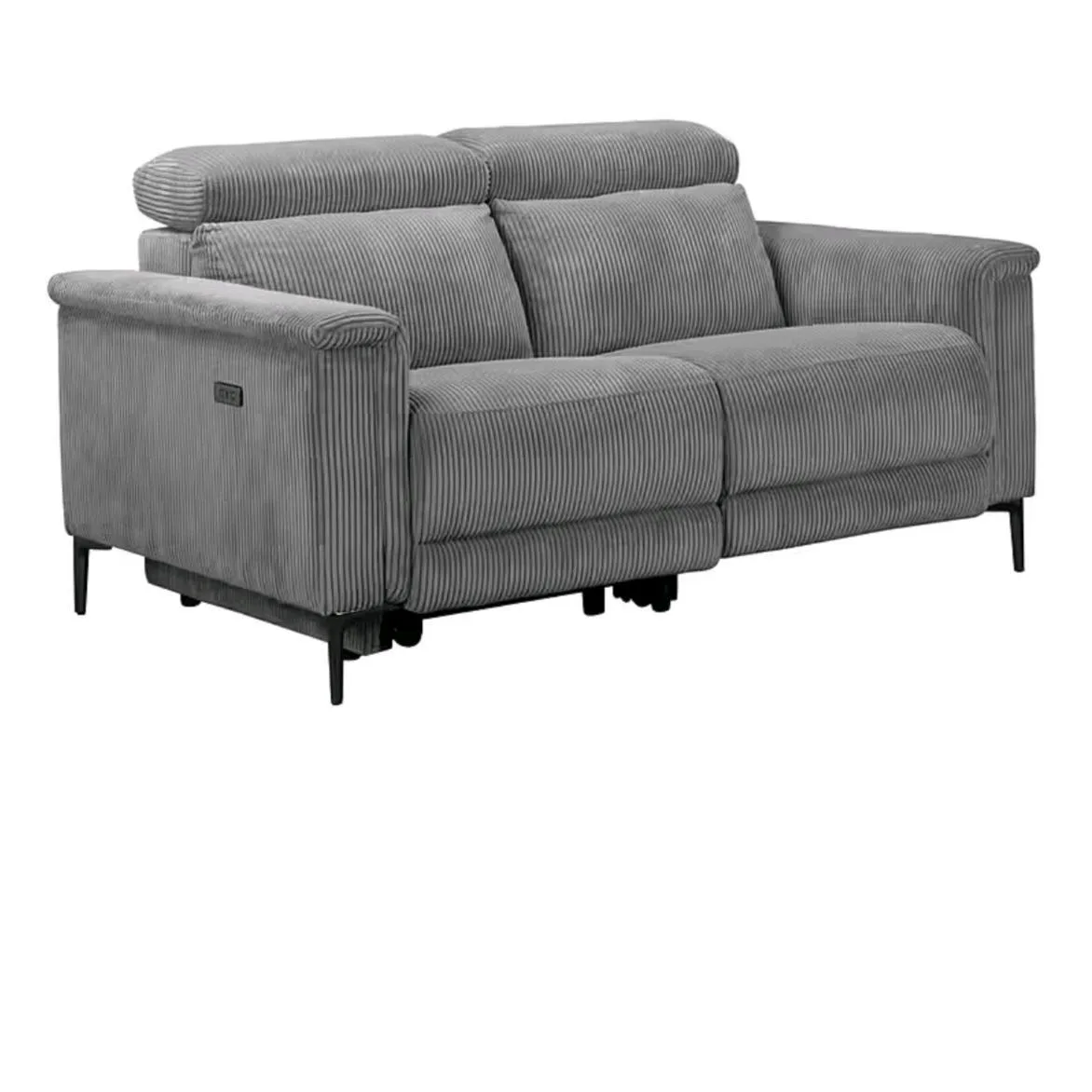 2-Sitzer Cord-Sofa mit Relaxfunktion - Bild 2