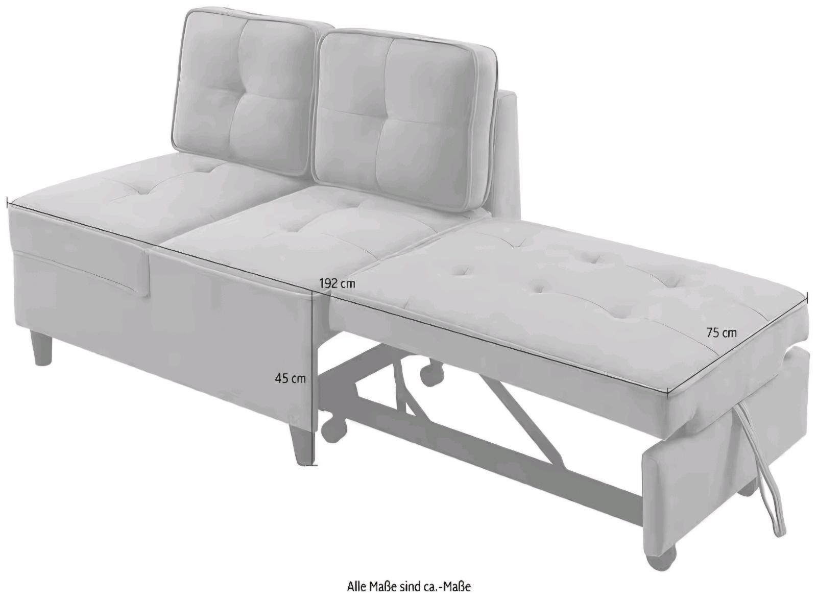 Schlafsofa mit Relaxfunktion für 199€ - Bild 7