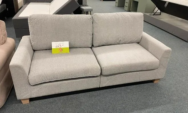 Elegantes 2-Sitzer Sofa in Grau - Bild 2
