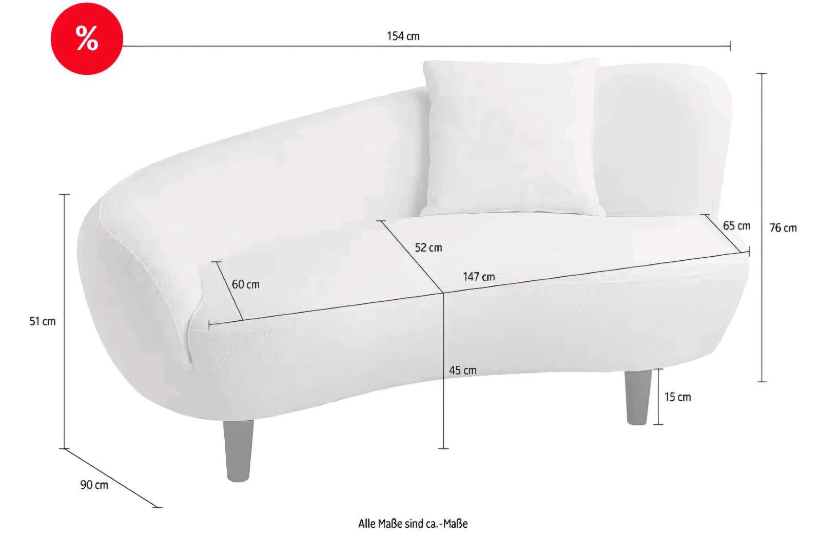 Chaiselongue Design Sessel mit hohem Komfort - Bild 3