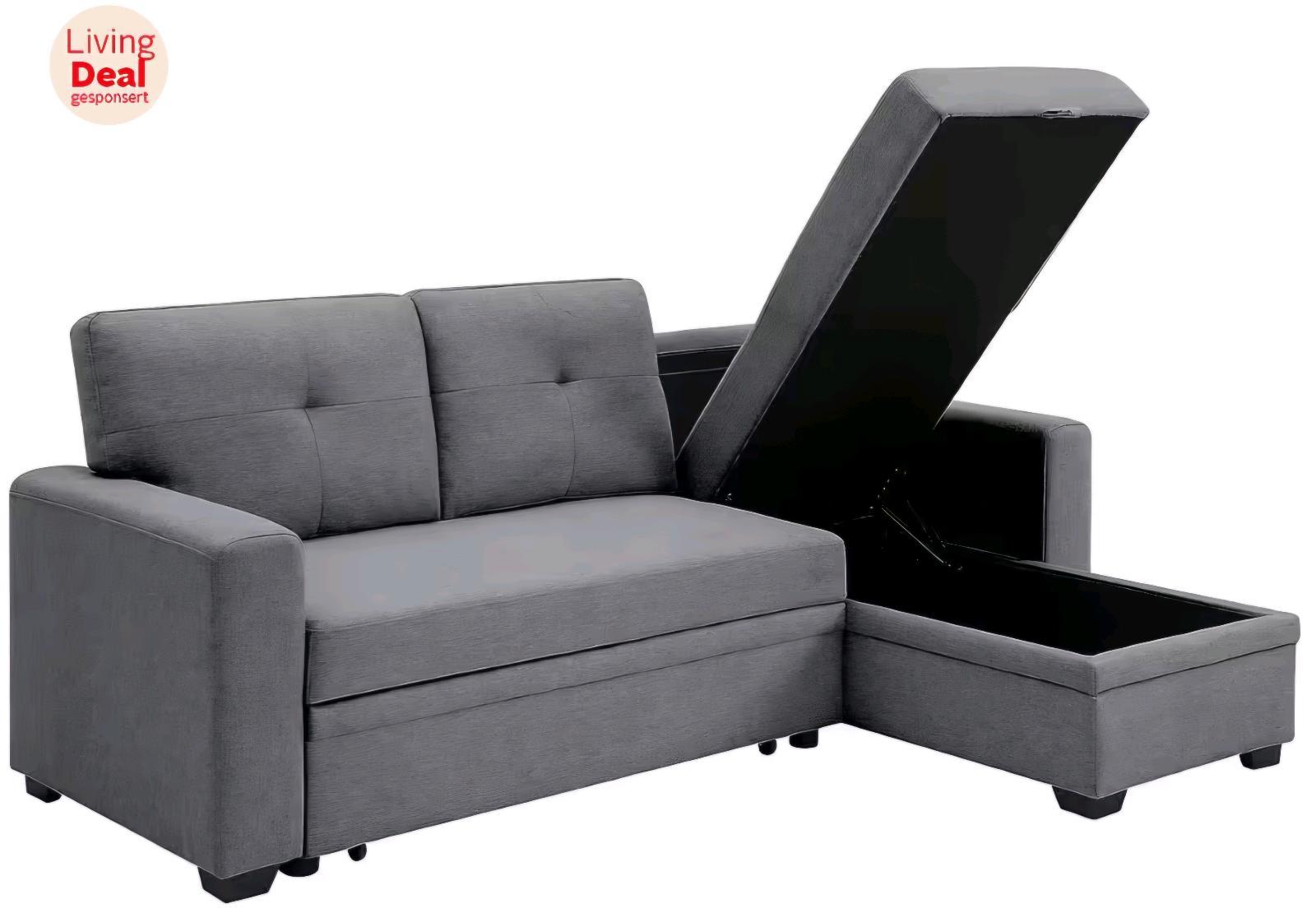Schlafsofa L-Form mit Bettfunktion - Bild 3