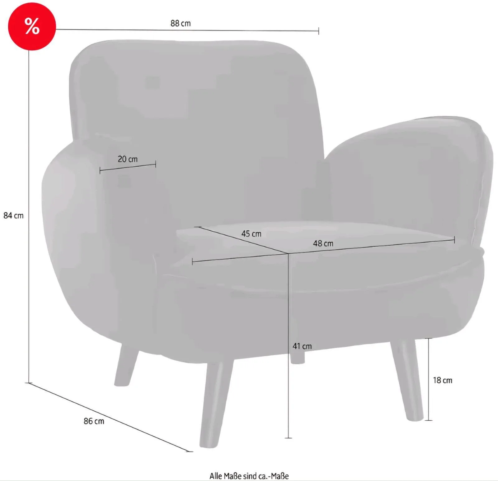 Bequemer Sessel für 159 € - Bild 4