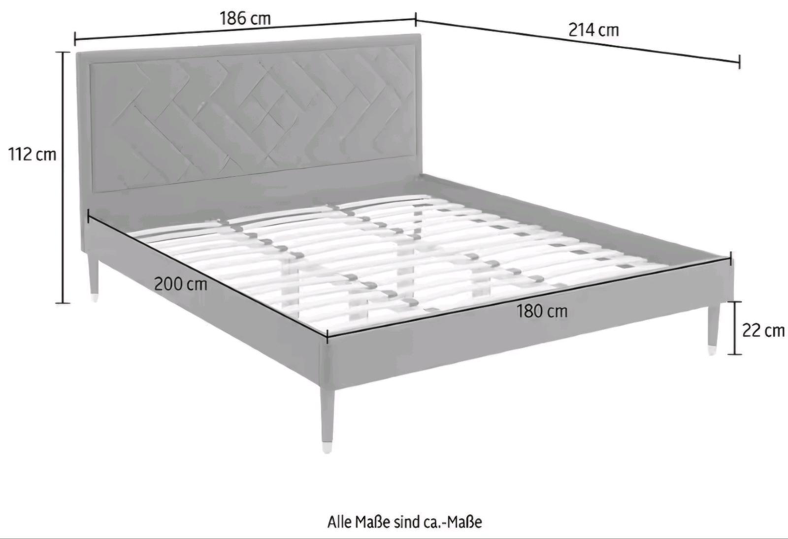 Polsterbett 140x200 cm für 199€ - Bild 4
