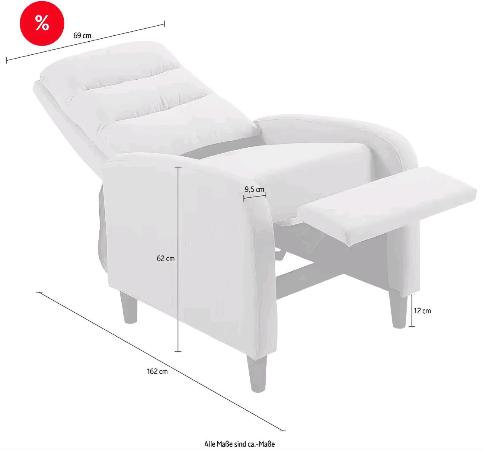 Relaxsessel mit Fußstütze - 129€ - Bild 4