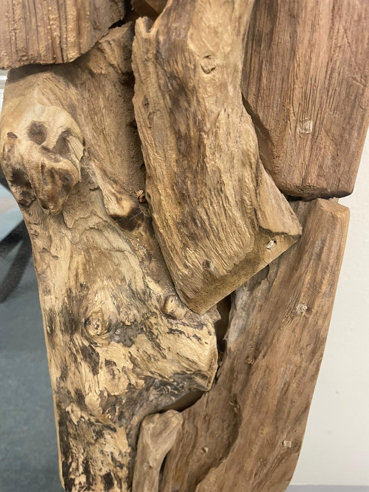 Designerspiegel aus Akazie Massivholz – Unikat - Bild 3