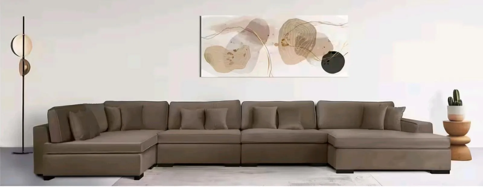 XXL U-Form Wohnlandschaft für 2099€