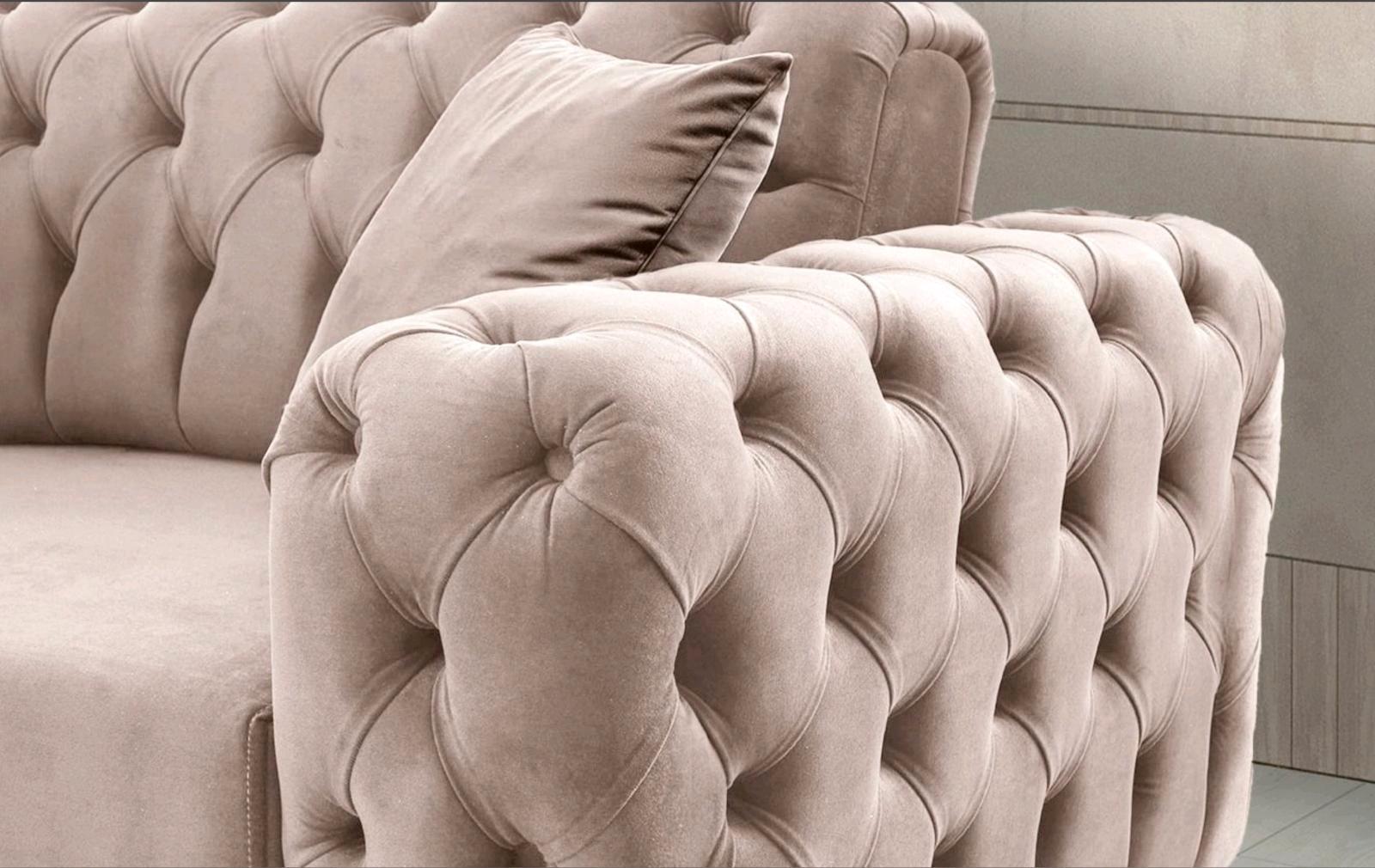 Chesterfield Sofa-Garnitur 3/2/1-er für 1.649€ - Bild 4