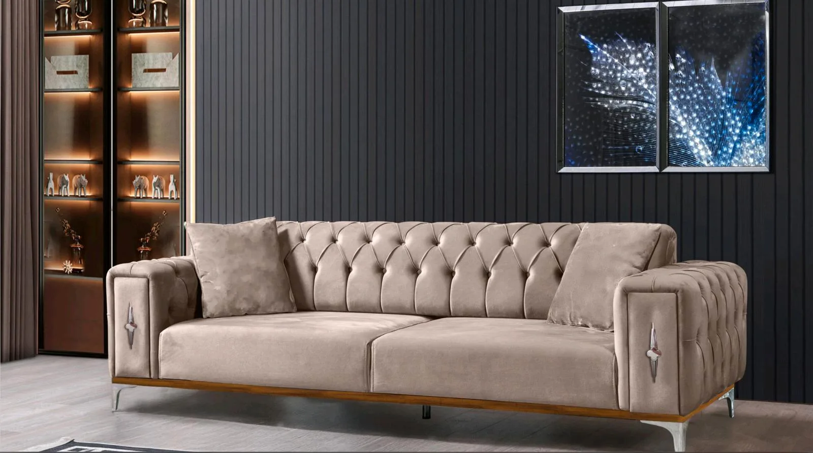 Chesterfield Sofa-Garnitur 3-2-1 für 1.649€ - Bild 2
