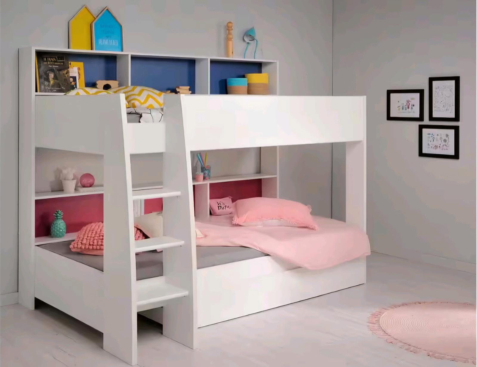 Etagenbett mit Stauraum und Sicherheit